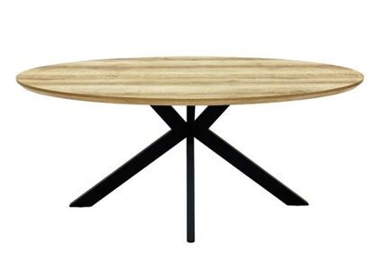 MAN-182-OK Oval Table 1800mm - Oak