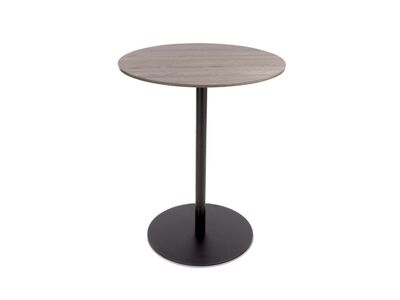 MAN-281-GR Round Bar Table 800mm - Grey
