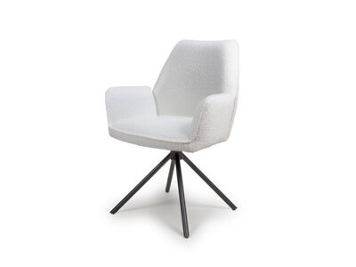 UNO-112-IVB Chair - Ivory Boucle (Only sold in 2's)