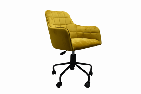VIE-511-MT Swivel Chair - Mustard