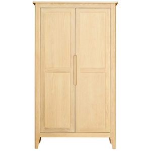 BER031 Double All Hanging Wardrobe With Shelving
