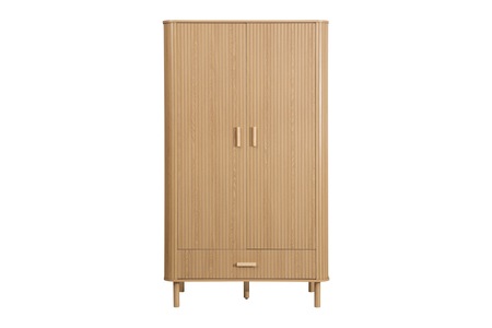 AXEWD21OAK 2 Door 1 Drawer Wardrobe