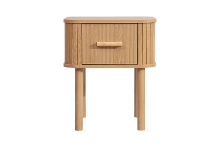 AXE1BOAK 1 Drawer Bedside
