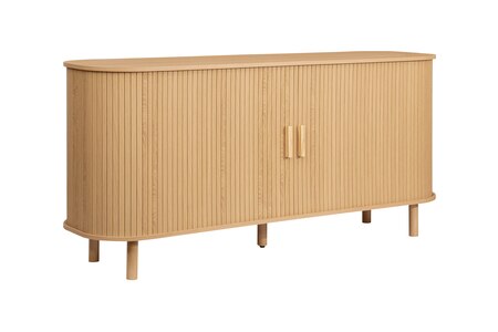 AXE2DSBOAK 2 Door Fluted Sideboard Oak