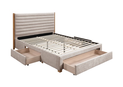 ARAB46GRY 135CM ARABELLA BED GREY