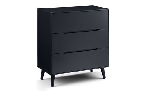 ALI212 3 Drawer Chest - Anthracite