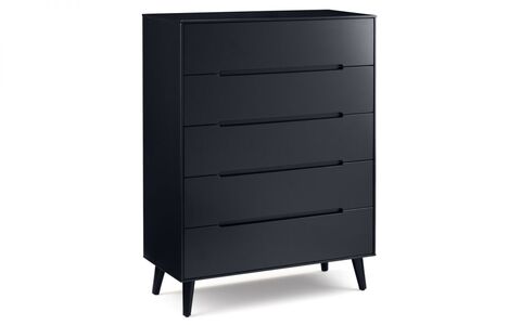 ALI213 5 Drawer Chest - Anthracite