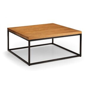 BRO015 Square Coffee Table - Oak