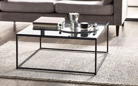 CHI012 Coffee Table Smoked Glass