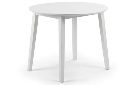 COA001 White Dropleaf Table