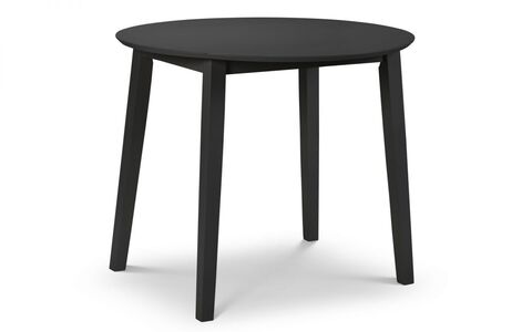 COA201 Black Dropleaf Table