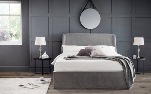 Storage Ottoman Bed - Grey