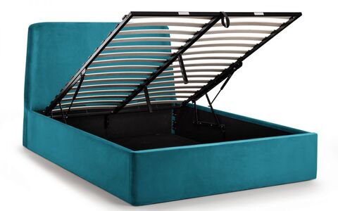 Storage Ottoman Bed - Teal