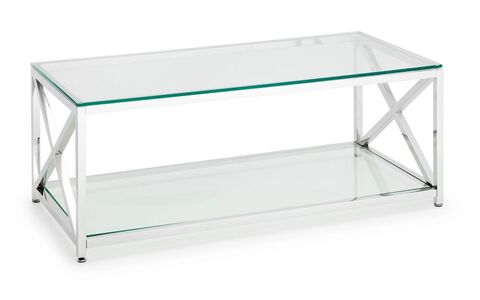 MIA102 Coffee Table - Silver