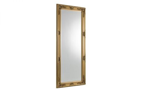 MIR031 Gold Lean-To Dress Mirror