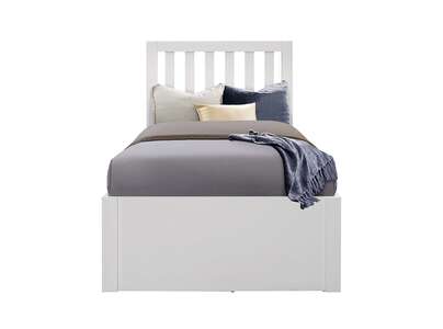 Single Bed White