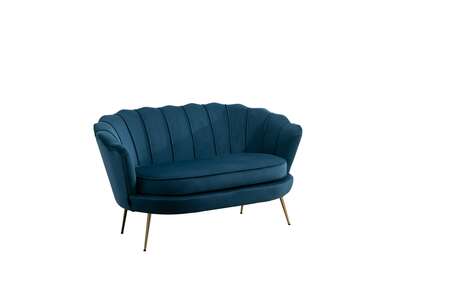 2 Seater Sofa Blue