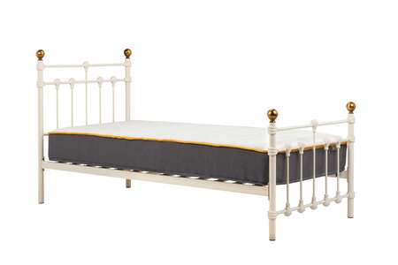 Single Bed Cream