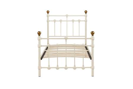 Single Bed Cream
