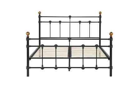 Small Double Bed Black