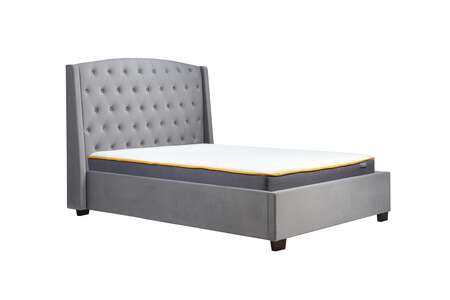 BALB5GRV King Bed Grey