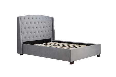 BALB6G Super King Bed Grey