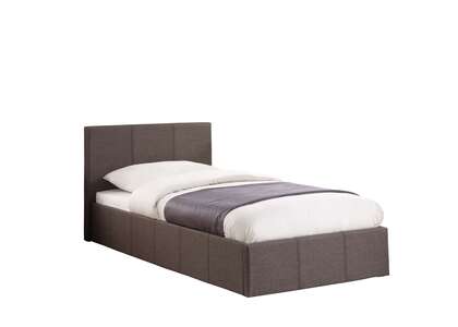 BEFOT3GRYV2 Single Ottoman Bed Grey