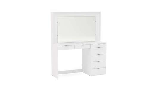 CHL7DTMWHT 7 Drawer Dressing White