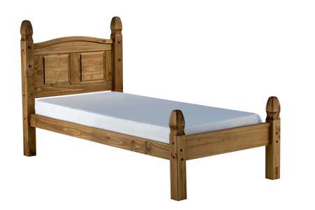 COROB3LPINV2 Low End Single Bed Pine