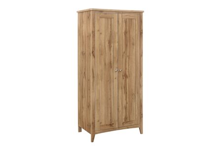 HAMWD2OAK 2 Door Wardrobe Oak