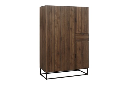 HOSWD4WAL 4 Door Wardrobe Walnut