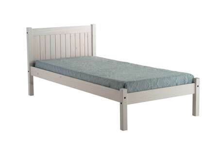 RIO3BWHTV2 Single Bed White