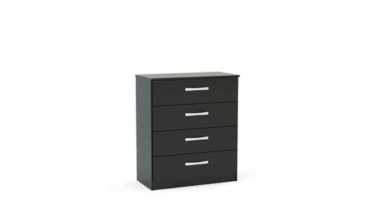 LYNCH4BLK 4 Drawer Chest Black