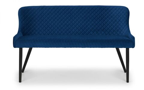 LUX302 High Back Bench - Blue