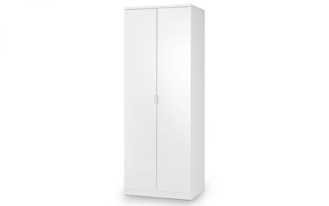 MAN206 2 Door Wardrobe - White