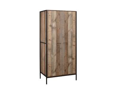 URBWD2RUSV2 2 Door Wardrobe Rustic