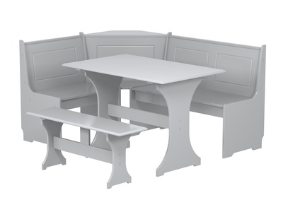 HEMCORDSGRY Corner Dining Set
