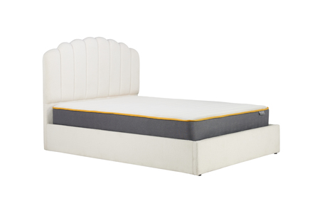 MON46OTWHT Double Ottoman Bed