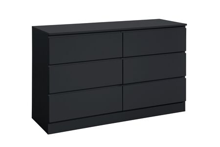 OSL6DCHBLK 6 Drawer Chest