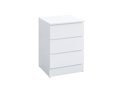 OSL3DBSWHT 3 Drawer Bedside