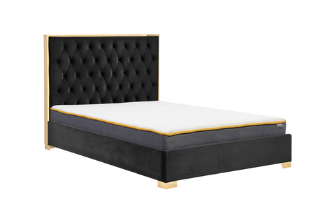 CHEB5BLK Black King Bed