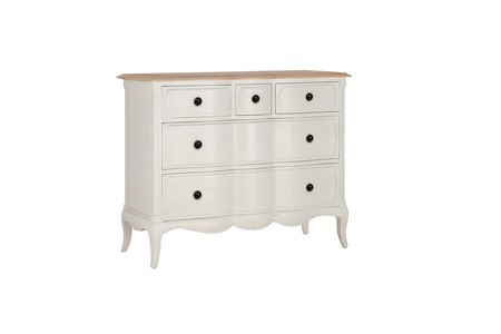 AME5DCWHT 5 Drawer Small Chest