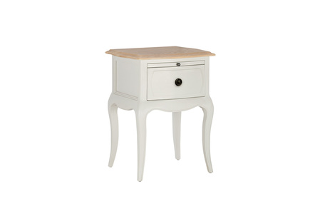 AMEBSWHT 1 Drawer Bedside