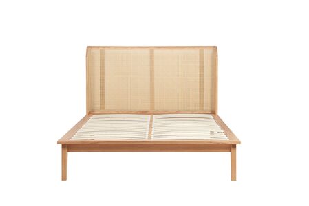 ASTRB5OAK King Rattan Bed