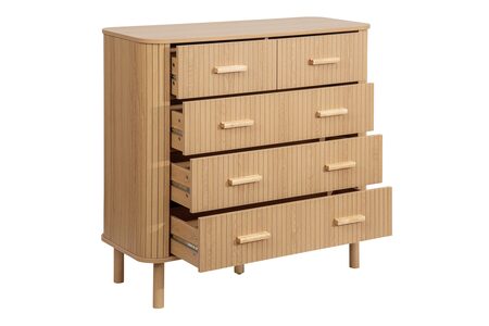 AXECH5OAK 5 Drawer Chest