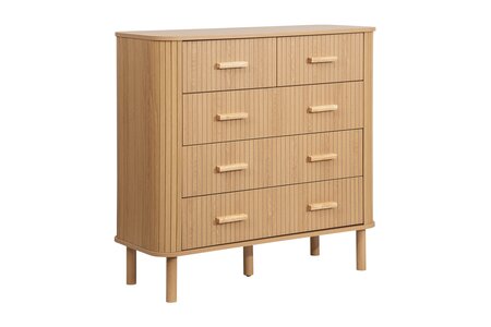 AXECH5OAK 5 Drawer Chest