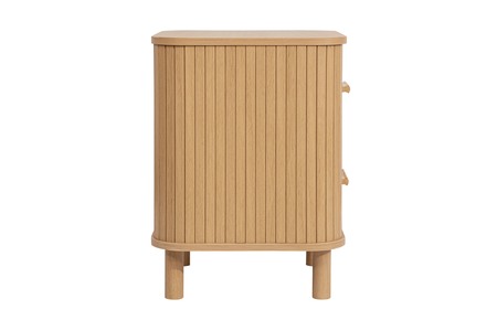 AXE2BOAK 2 Drawer Bedside