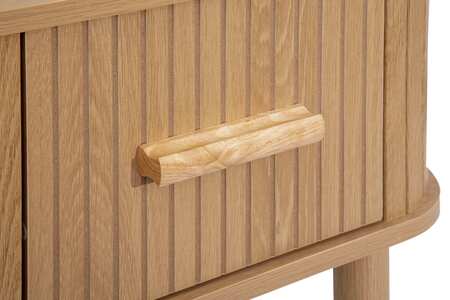 AXE1BOAK 1 Drawer Bedside