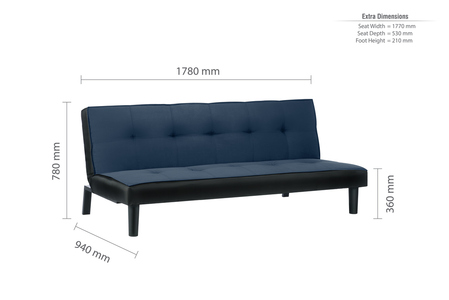 AURSBMNB Sofa Bed Midnight Blue