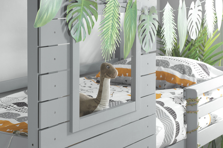 ADVBBGRY Bunk Bed Grey